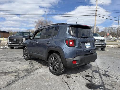 Slate Blue Pearlcoat 2021 Jeep Renegade 80th Anniversary 4x4