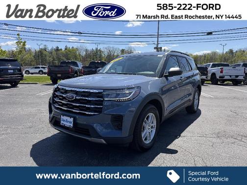 Vapor Blue Metallic 2026 Ford Explorer Active