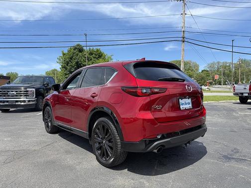 Soul Red Crystal Metallic 2024 Mazda CX-5 2.5 Turbo Premium