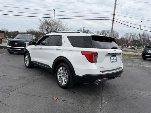 Oxford White 2020 Ford Explorer Limited