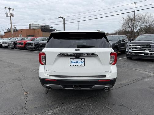 Oxford White 2020 Ford Explorer Limited