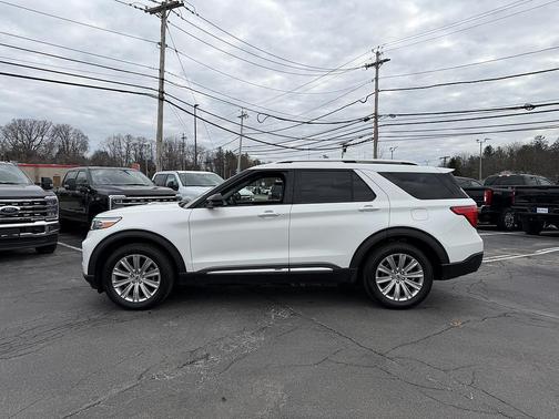 Oxford White 2020 Ford Explorer Limited