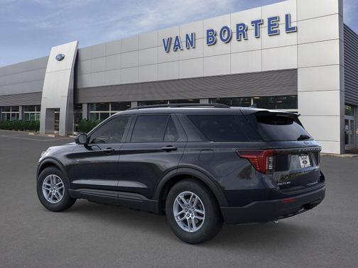 Agate Black Metallic 2026 Ford Explorer Active