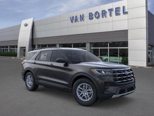Agate Black Metallic 2026 Ford Explorer Active