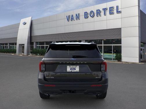 Agate Black Metallic 2026 Ford Explorer Active