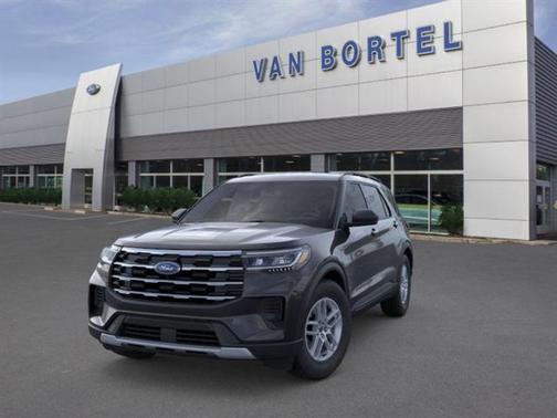 Agate Black Metallic 2026 Ford Explorer Active