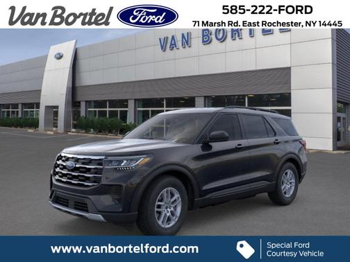 Agate Black Metallic 2026 Ford Explorer Active