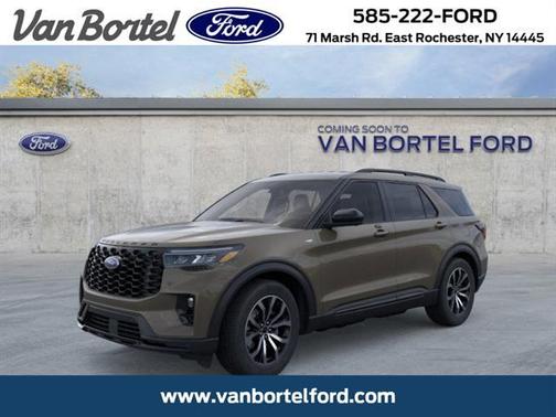 Marsh Gray 2026 Ford Explorer ST-Line