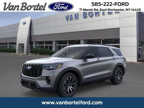 Carbonized Gray Metallic 2026 Ford Explorer ST-Line