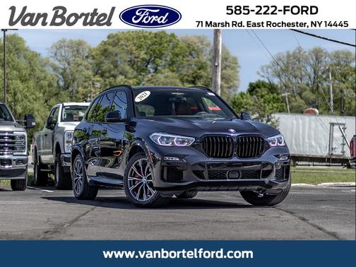 Carbon Black Metallic 2021 BMW X5 M50i