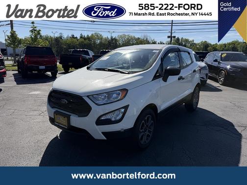 Diamond White 2022 Ford EcoSport S