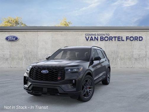 Agate Black Metallic 2026 Ford Explorer ST