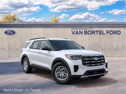 Star White Metallic Tri-Coat 2027 Ford Explorer Active