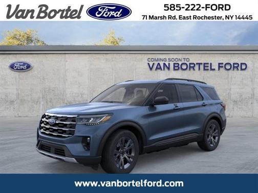 Vapor Blue Metallic 2026 Ford Explorer Active