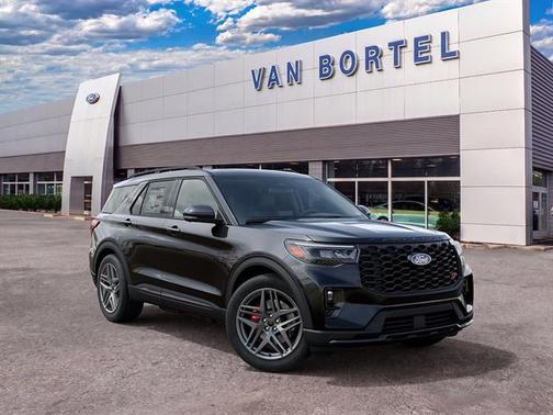 Agate Black Metallic 2027 Ford Explorer ST