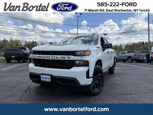 Summit White 2021 Chevrolet Silverado 1500 Custom