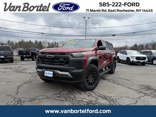 Radiant Red Tintcoat 2023 Chevrolet Colorado Trail Boss