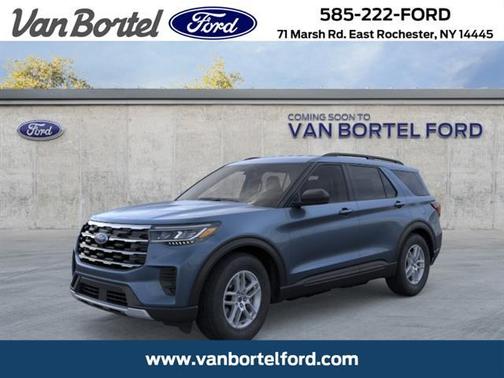 Vapor Blue Metallic 2026 Ford Explorer Active
