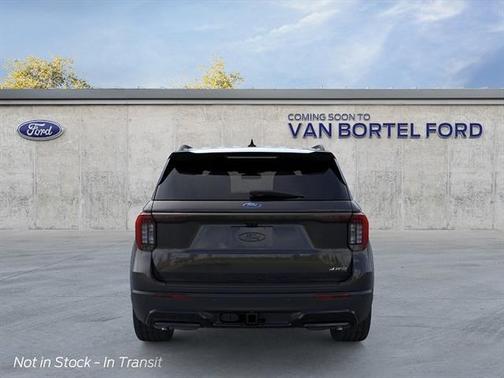 Agate Black Metallic 2026 Ford Explorer ST-Line