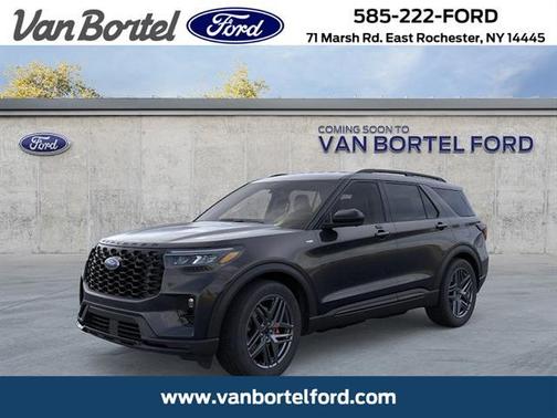 Agate Black Metallic 2026 Ford Explorer ST-Line