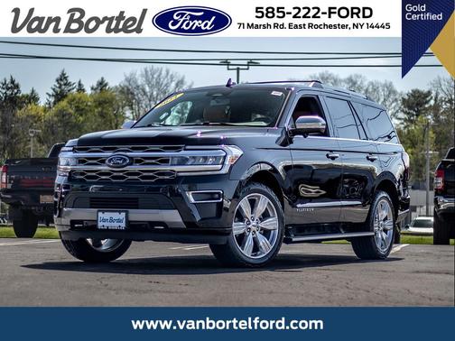 Agate Black Metallic 2024 Ford Expedition Platinum