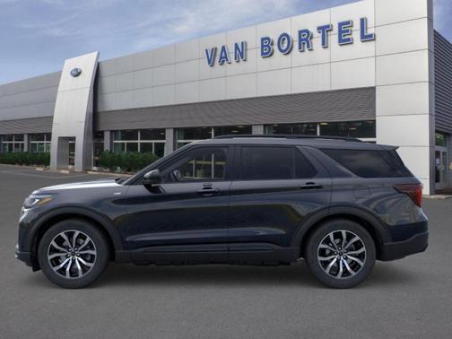 Agate Black Metallic 2026 Ford Explorer ST-Line