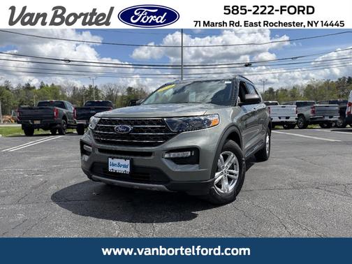 Silver Spruce 2020 Ford Explorer XLT