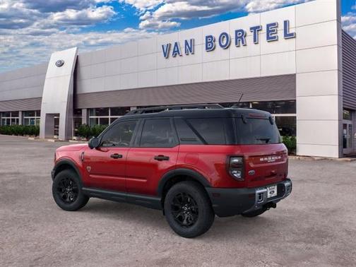 Ruby Red Metallic Tinted Clearcoat 2026 Ford Bronco Sport Badlands