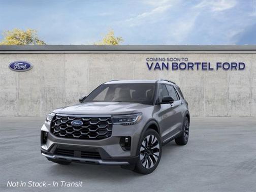 Carbonized Gray Metallic 2026 Ford Explorer Platinum