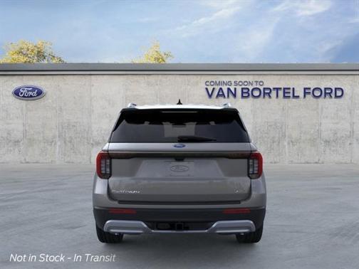 Carbonized Gray Metallic 2026 Ford Explorer Platinum