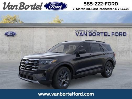Agate Black Metallic 2026 Ford Explorer Active