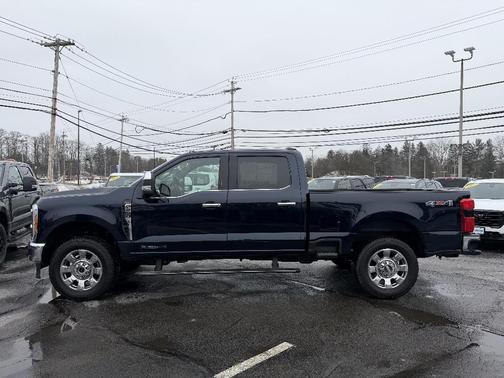 Antimatter Blue Metallic 2023 Ford F-250 Lariat