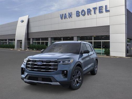Vapor Blue Metallic 2026 Ford Explorer Active