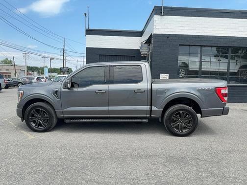 Gray 2021 Ford F-150 Lariat