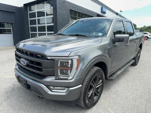 Gray 2021 Ford F-150 Lariat
