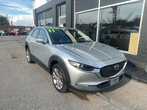 Sonic Silver Metallic 2021 Mazda CX-30 Select