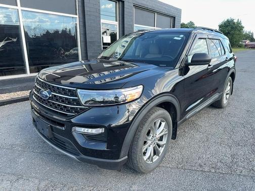 Agate Black Metallic 2020 Ford Explorer XLT