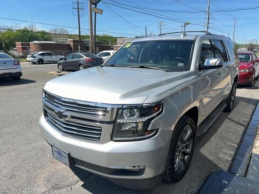 Silver Ice Metallic 2016 Chevrolet Suburban LTZ
