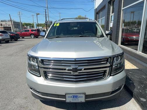 Silver Ice Metallic 2016 Chevrolet Suburban LTZ