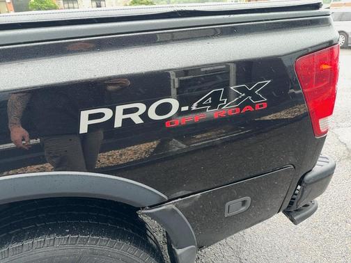 Galaxy Black Metallic 2012 Nissan Titan PRO-4X