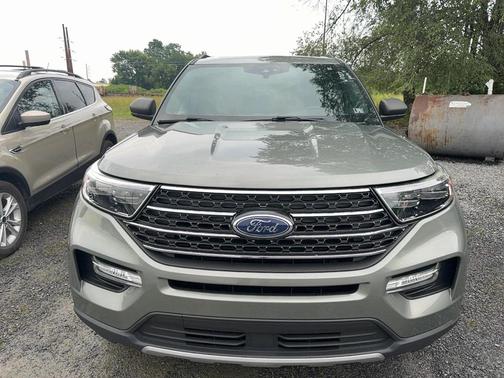 Silver Spruce Metallic 2020 Ford Explorer XLT