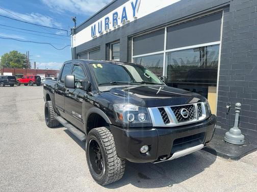 Galaxy Black Metallic 2014 Nissan Titan PRO-4X
