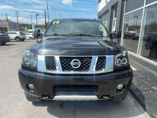 Galaxy Black Metallic 2014 Nissan Titan PRO-4X