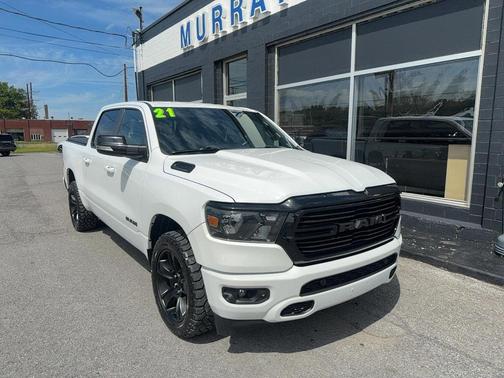 Bright White Clearcoat 2021 RAM 1500 Big Horn/Lone Star