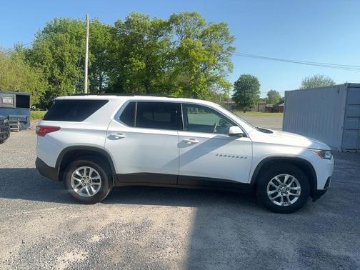Summit White 2019 Chevrolet Traverse LT Leather
