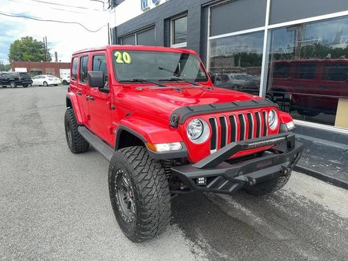 Firecracker Red Clearcoat 2020 Jeep Wrangler Unlimited Sahara
