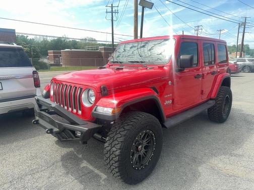 Firecracker Red Clearcoat 2020 Jeep Wrangler Unlimited Sahara