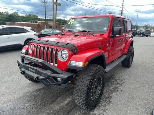 Firecracker Red Clearcoat 2020 Jeep Wrangler Unlimited Sahara