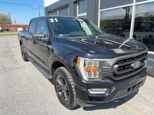 Agate Black Metallic 2021 Ford F-150 XLT