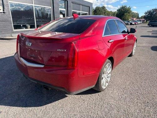Maroon 2017 Cadillac ATS 2.0L Turbo Luxury